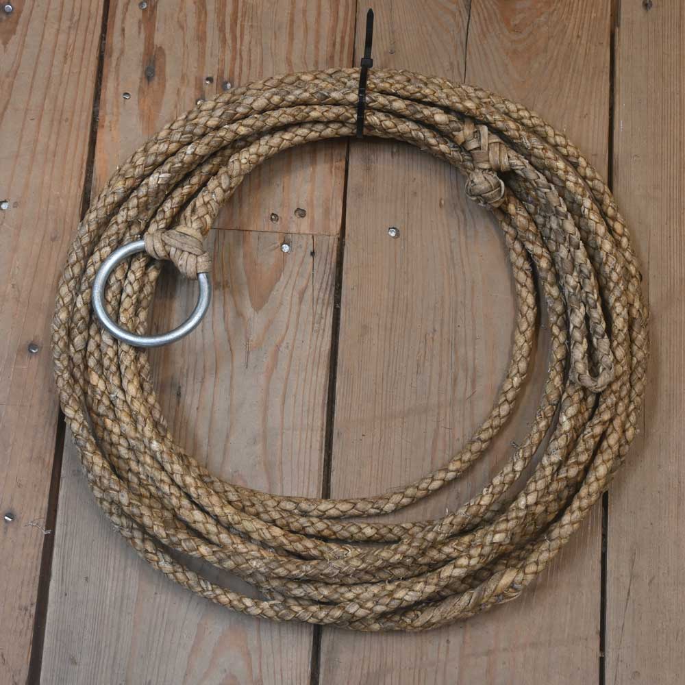 38' Handmade Rawhide Lariat Rope RR052 Tack - Ropes Teskey's   