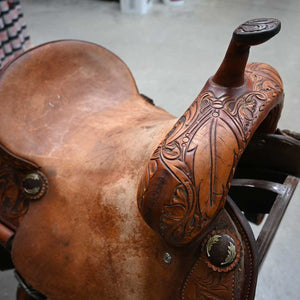 13.5" USED JEFF SMITH XTREME BARREL SADDLE Saddles Jeff Smith   