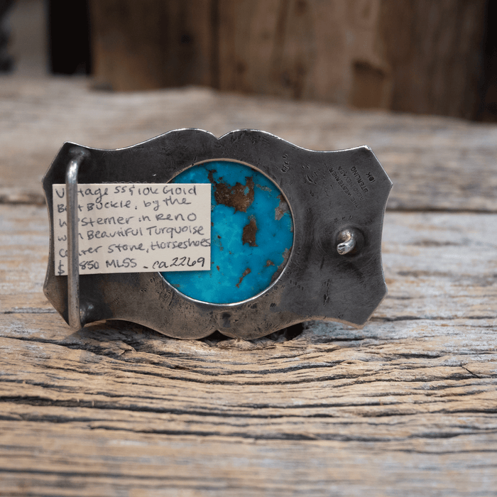 Westerner Turquoise Belt Buckle