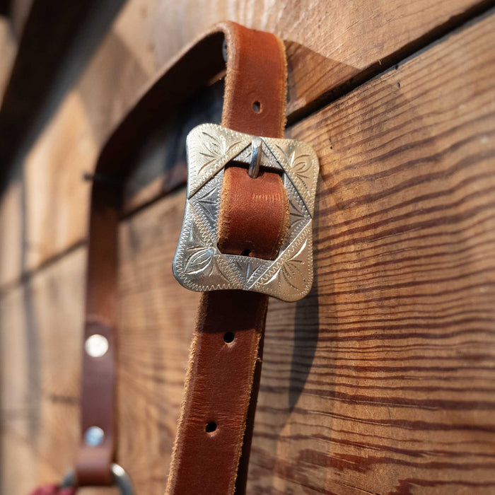 Massie Braided Halter w/Teskey's Hardware Tack - Training Massie Western Creations