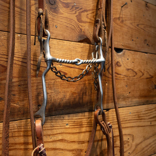 Twisted Wire Snaffle Bridle Rig Tack - Rigs MISC