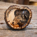 Vintage Big Horn Sheep Belt Buckle Carved from Elk Button Collectibles MISC