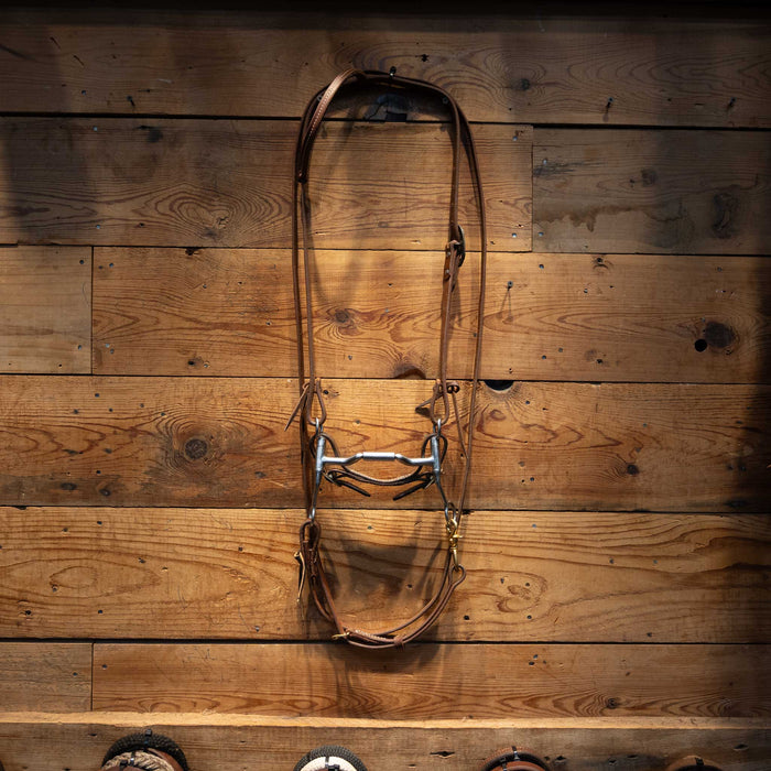 Myler Low Locking Hinge Port Bridle Rig Tack - Rigs Myler