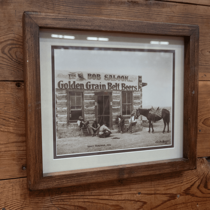 Vintage Photograph from 1906 Cowboy's at the Bar