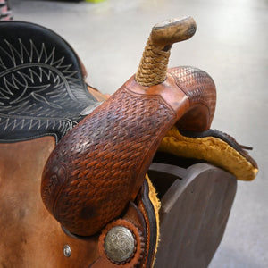 15" USED BILLY COOK BARREL SADDLE Saddles Billy Cook