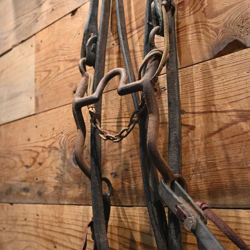 Bridle Rig -  JD Morrow Solid Port Bit- RIG444 Tack - Rigs JD Morrow   