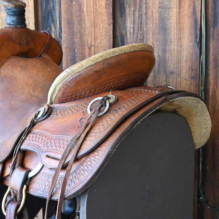 14.5" USED RANCH SADDLE