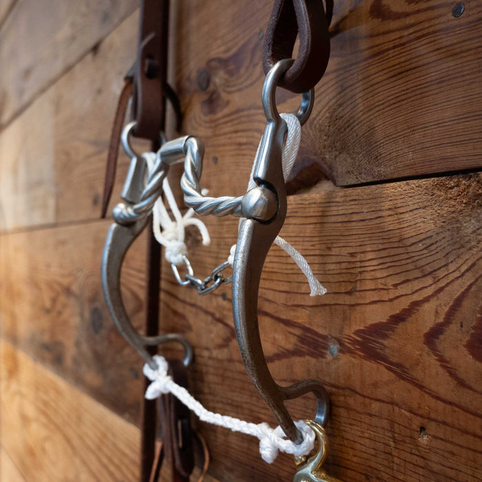 Kerry Kelley 65 Twisted Wire Hinge Port Bridle Rig