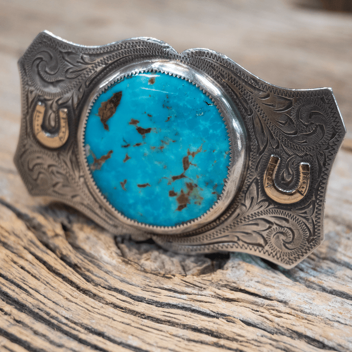 Westerner Turquoise Belt Buckle