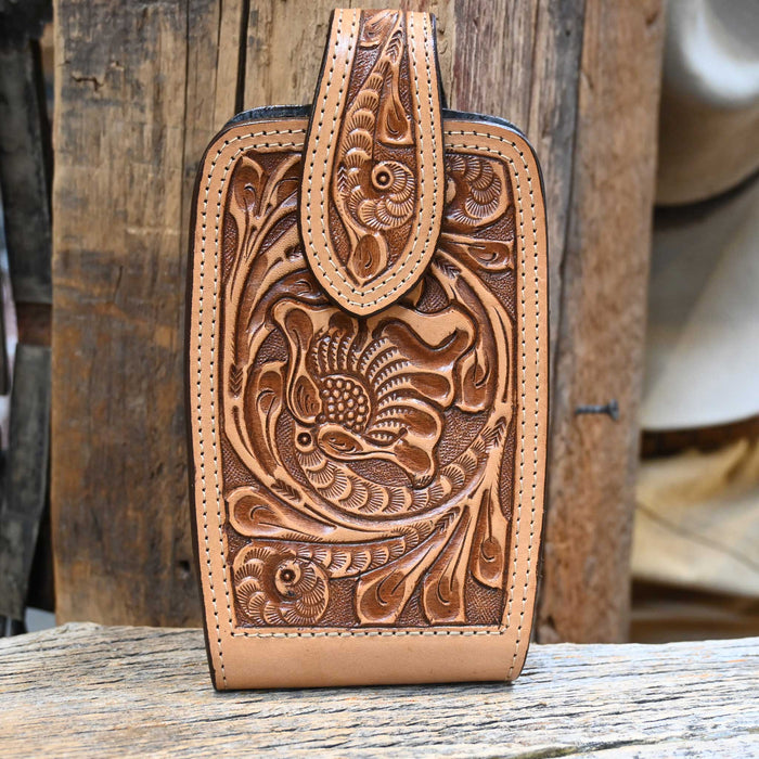 Natural Leather Phone Holder Collectibles MISC