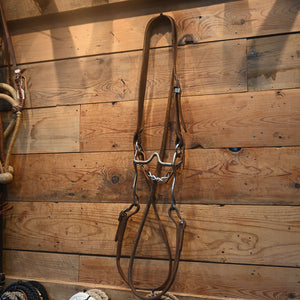 Bridle Rig - Silver Mounted TITTOR V-Port Bit - RIG521 Tack - Rigs Tittor   