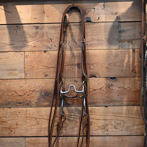 Bridle Rig - Josh Ownbey Cowboy Line Solid Port Bit RIG950 Tack - Rigs Josh Ownbey Cowboy Line