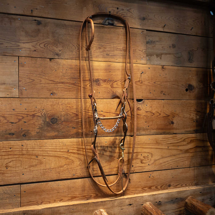 Dale Myres Copper Wrapped Mullen Bridle Rig Tack - Rigs Dale Myres