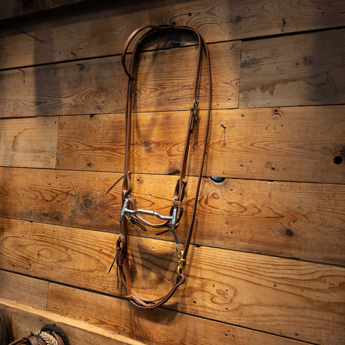 Myler Low Locking Hinge Port Bridle Rig Tack - Rigs Myler