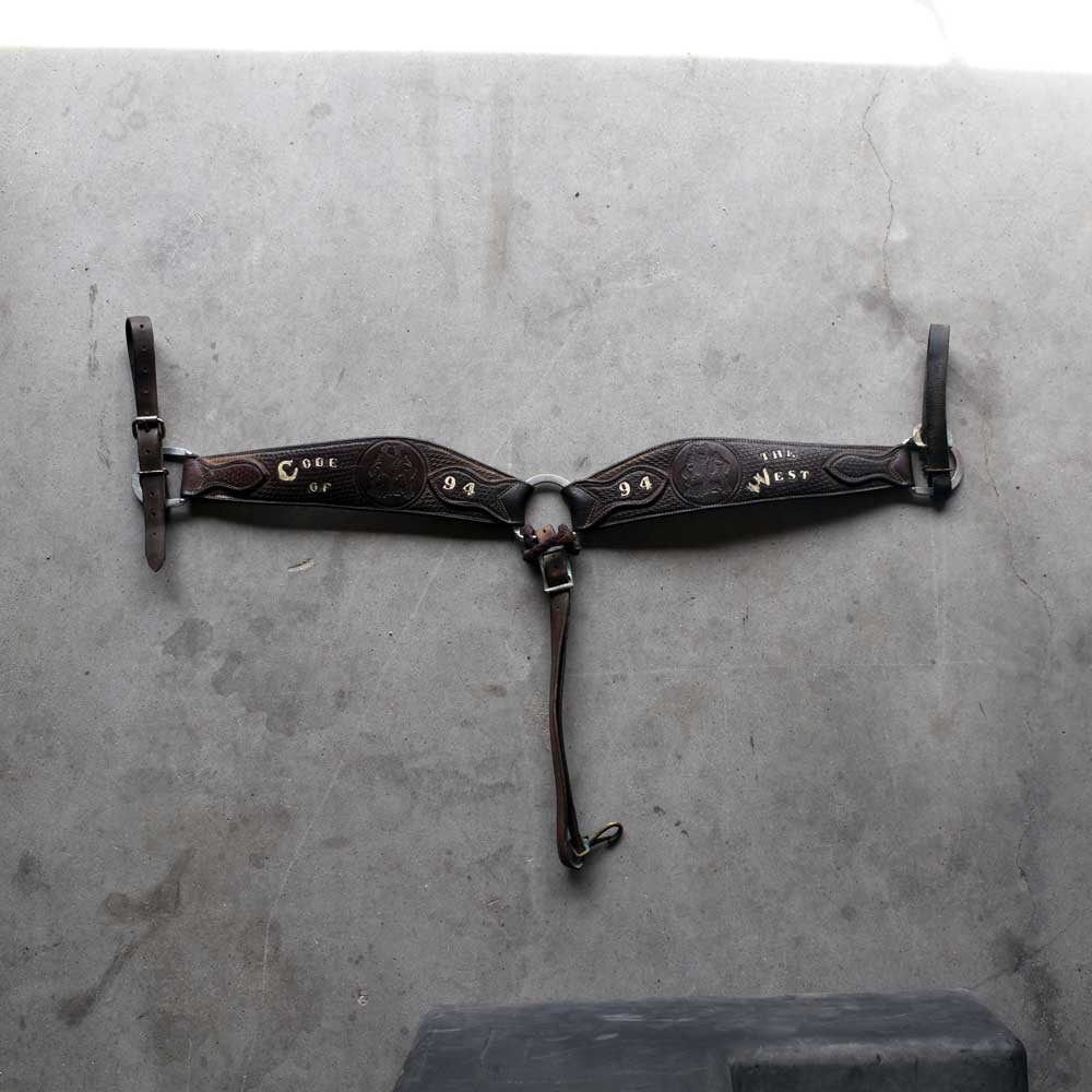 Used Custom Roping Breast Collar Sale Barn TESKEY'S