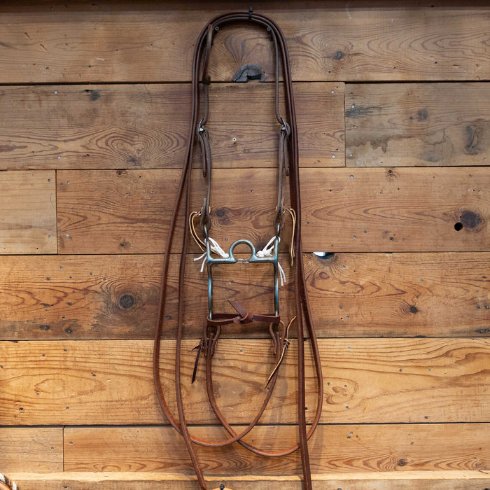 Mahue C-Port Bridle Rig w/ Single Ear Headstall