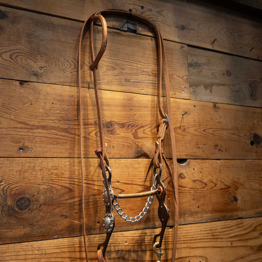 Dale Myres Copper Wrapped Mullen Bridle Rig Tack - Rigs Dale Myres