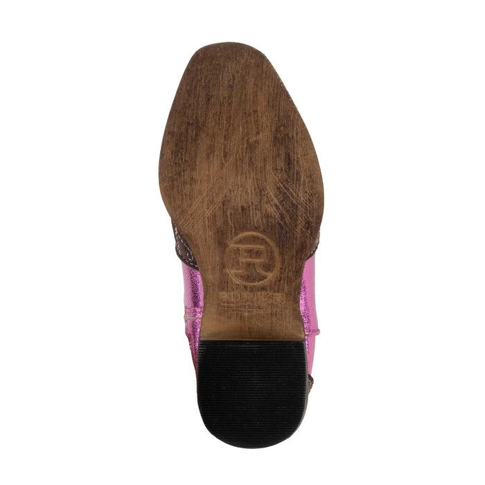 Roper Girl's Western Metallic Snip Toe Boot