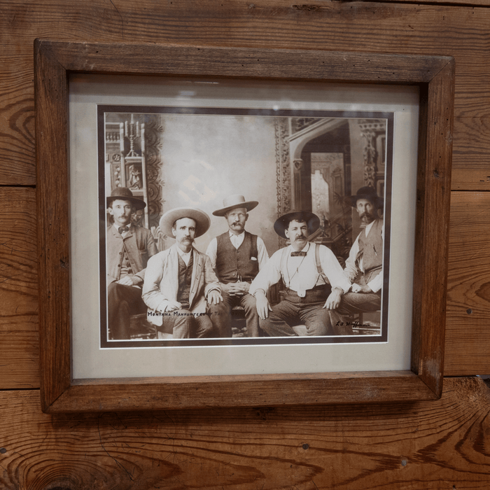 Vintage Prints from 1870's Cowboy's in the Bar