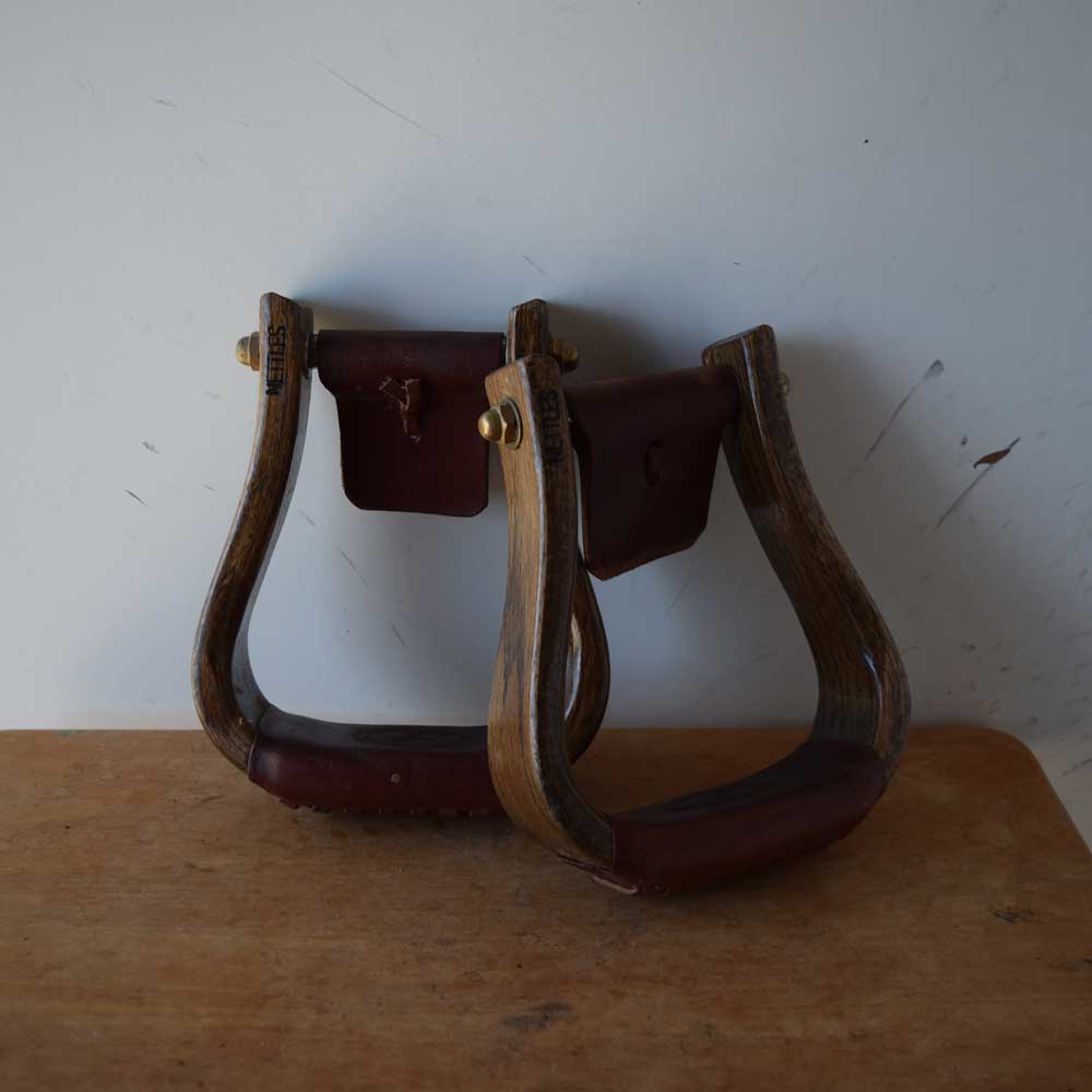 Used Nettles Wooden Stirrups Sale Barn Teskeys   