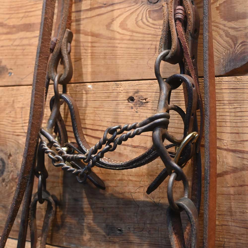 Bridle Rig -  4 Piece Twisted Wire Bit RIG331 Tack - Rigs MISC   