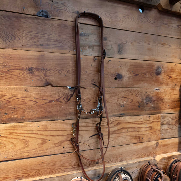 Tristan Mahoney Copper Twisted Wire Loose Port Bridle Rig