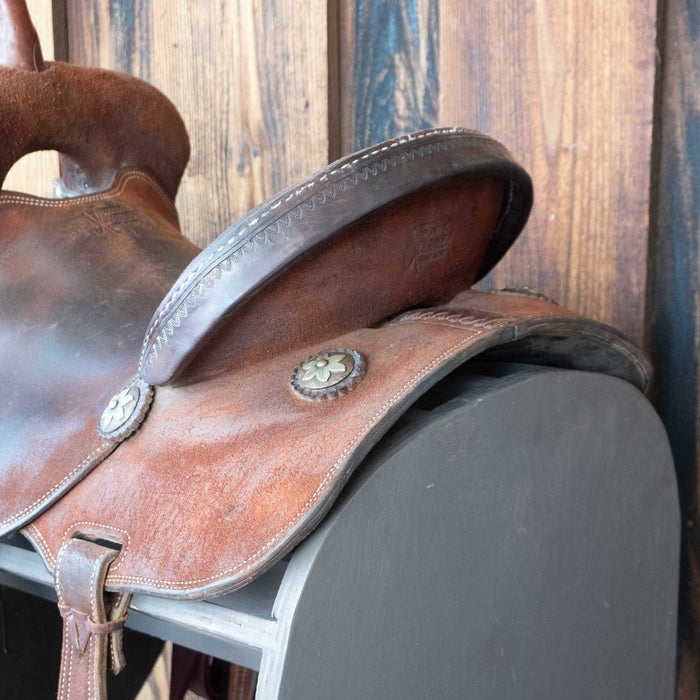 14" USED JEFF SMITH XTREME BARREL SADDLE