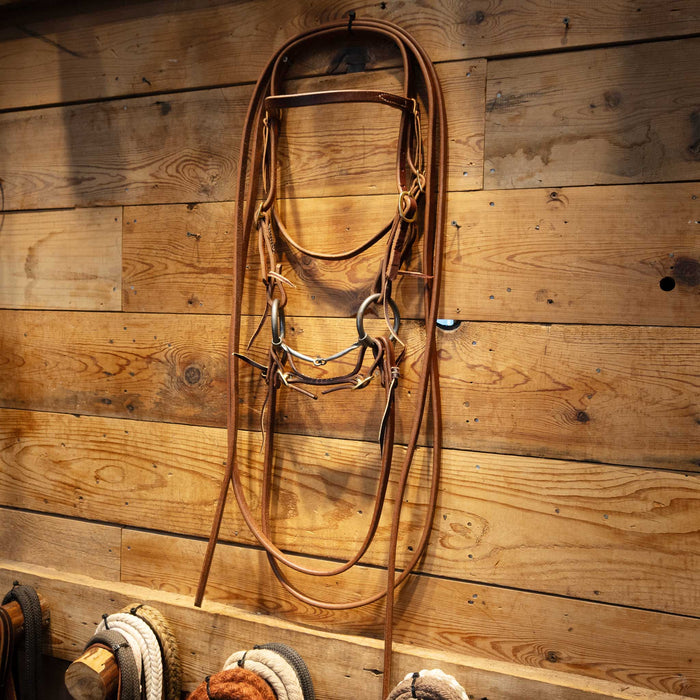 Cody Anthony O-Ring Twisted Snaffle Bridle Rig