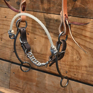Cow Horse Supply - "Rope Nose Brett Davis Sidepull" - Side Pull CHS188 Tack - Training - Headgear Cow Horse Supply   