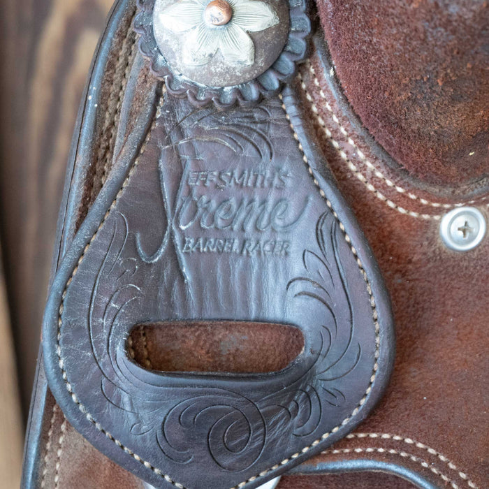 14" USED JEFF SMITH XTREME BARREL SADDLE