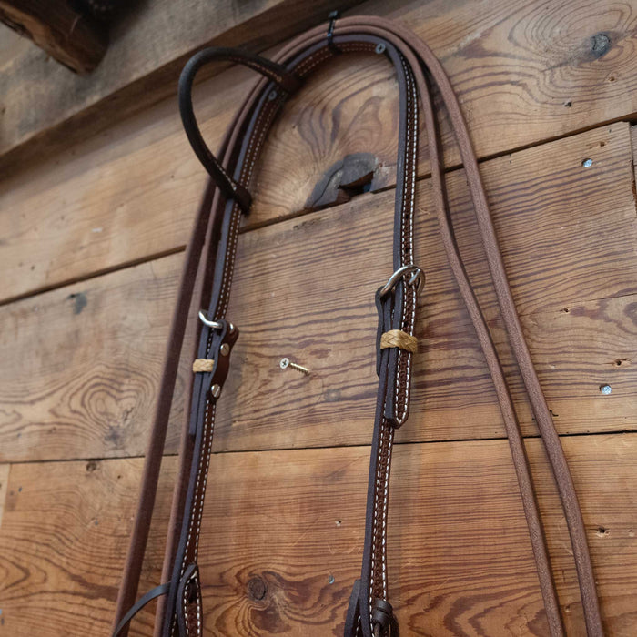 Kerry Kelley Low Port Bridle Rig w/ Single Ear Headstall
