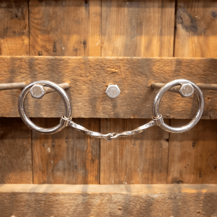 Schoneberg O-Ring Square Slow Twist Snaffle Bit