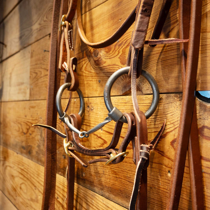Cody Anthony O-Ring Twisted Snaffle Bridle Rig