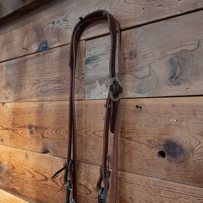 Tristan Mahoney Copper Twisted Wire Loose Port Bridle Rig