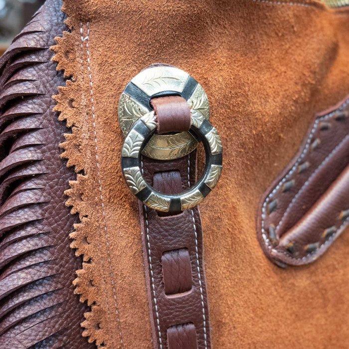 Handmade Crossbody Chap Purse