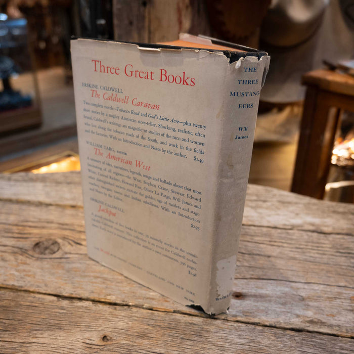 Will James "The Three Mustangeers" Book