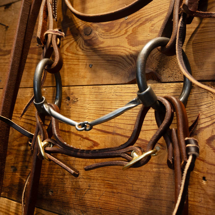 Cody Anthony O-Ring Twisted Snaffle Bridle Rig