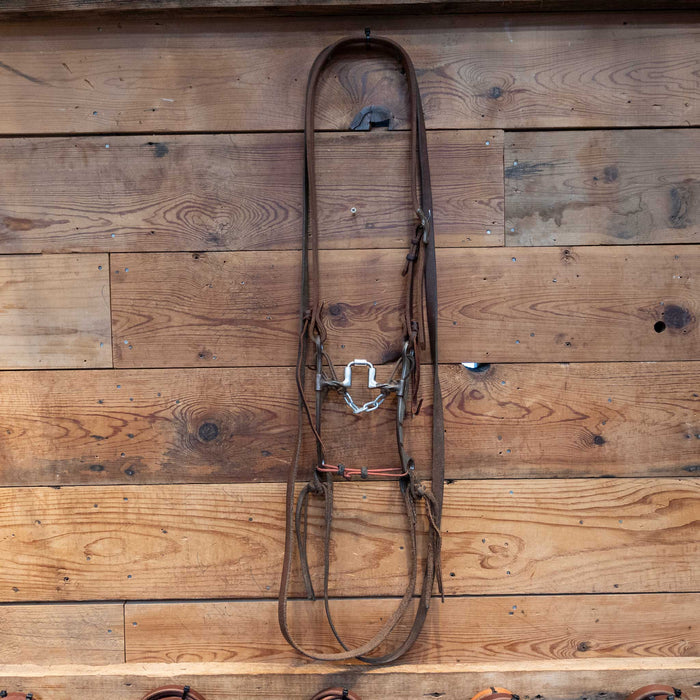 Josh Ownbey Twisted Wire Hinge Port Correction Bridle Rig Tack - Rigs Josh Ownbey Cowboy Line