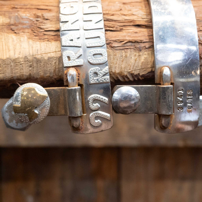 Jerry CATES Spur "99 Ranch Round Up" Tack - Spurs Jerry CATES