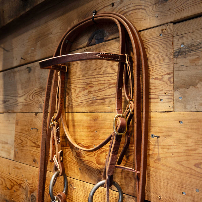Cody Anthony O-Ring Twisted Snaffle Bridle Rig