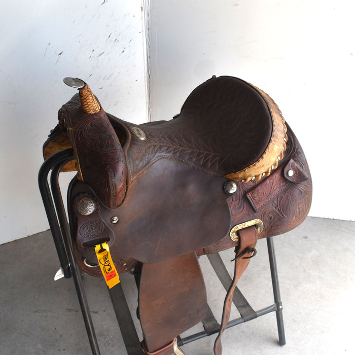 Used 13.5" Billy Cook Rider Saddle Sale Barn Billy Cook