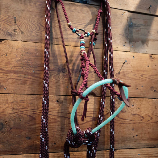 Massie Western Creations Horsehair Crowsfoot Hackamore Tack - Training Massie Western Creations