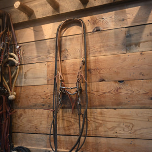 Bridle Rig - Zane Griffen Silver & Copper Mounted Bit and Headstall Buckle Bit - RIG525 Tack - Rigs Zane Griffen   