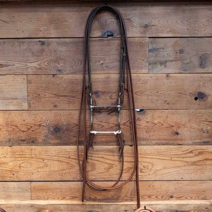Kerry Kelley 7 Twisted Snaffle Bridle Rig