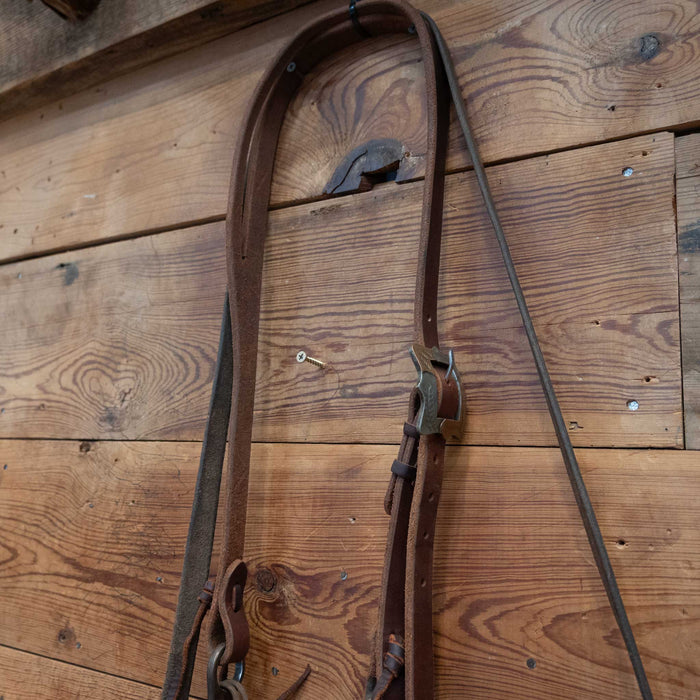 Josh Ownbey Twisted Wire Hinge Port Correction Bridle Rig Tack - Rigs Josh Ownbey Cowboy Line