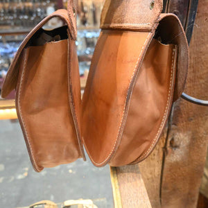 Shopmade- Nicely Tooles Leather Saddle Bags _CA1118 Collectibles MISC