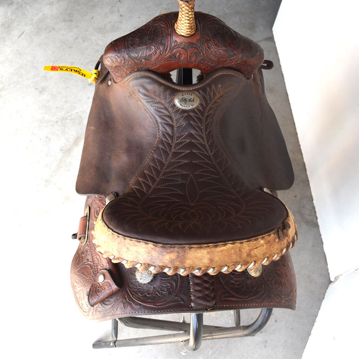 Used 13.5" Billy Cook Rider Saddle Sale Barn Billy Cook