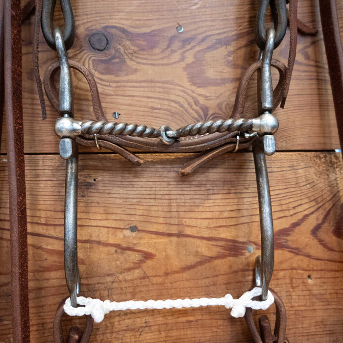 Kerry Kelley 7 Twisted Snaffle Bridle Rig