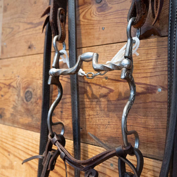 B. Anthony Silver Mounted Port Bridle Rig 1963