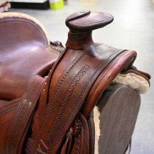 15" USED MARC OLVIER MULE SADDLE Saddles MARC OLIVER SADDLERY